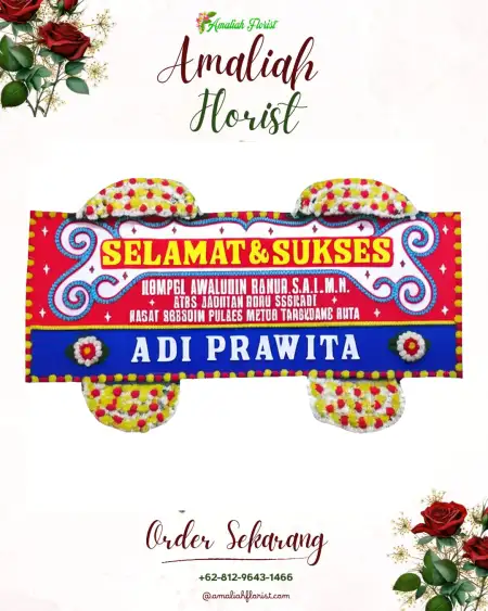 Papan Bunga Ucapan Selamat Salubattang